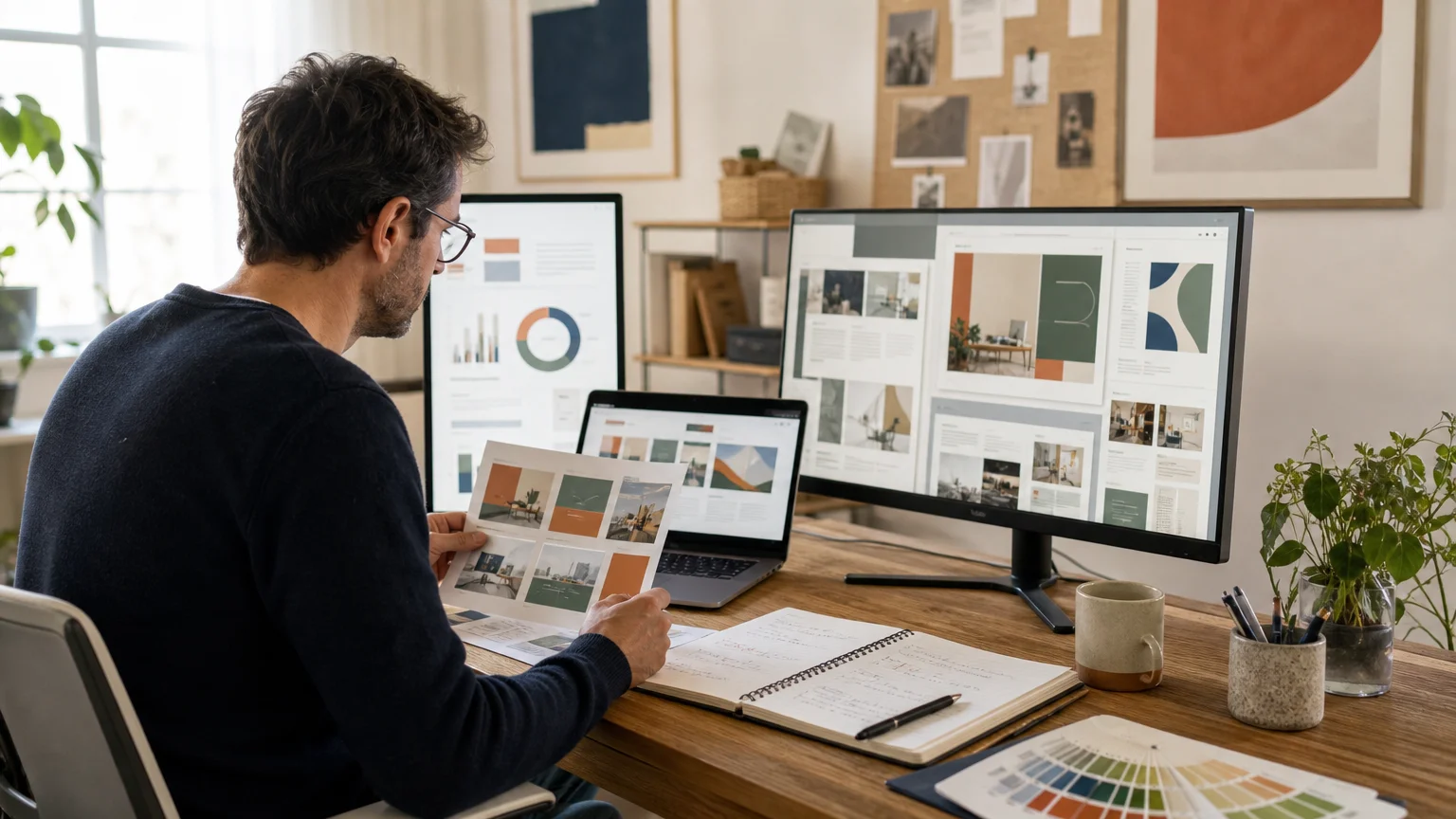 Organisation de projets et d’études de cas pour un portfolio professionnel